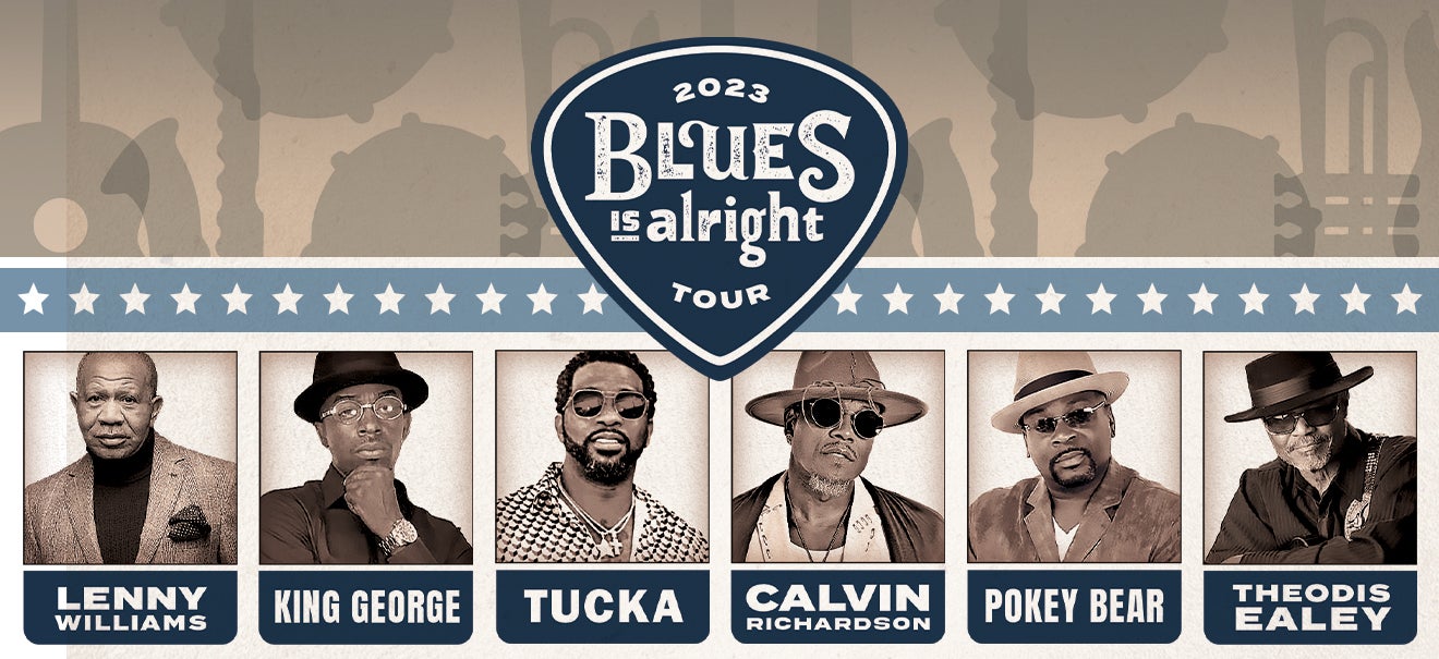 Blues Is Alright Tour: The Manhattans, Calvin Richardson & Pokey Bear at Procter & Gamble Hall