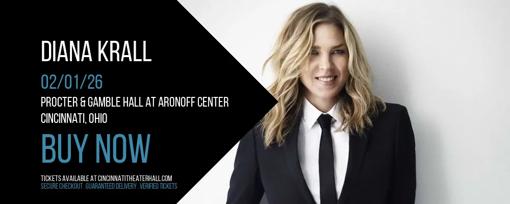 Diana Krall at Procter & Gamble Hall at Aronoff Center
